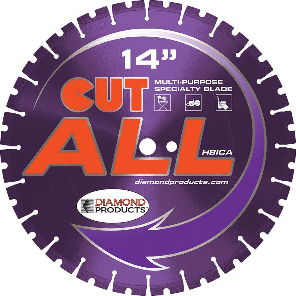 14" Cut-ALL Multi-Purpose High Speed Specialty Diamond Blade by Diamond Products