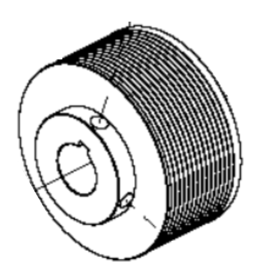 543083268 Pulley for Bladeshaft fits FS309 Floor Saws by Husqvarna